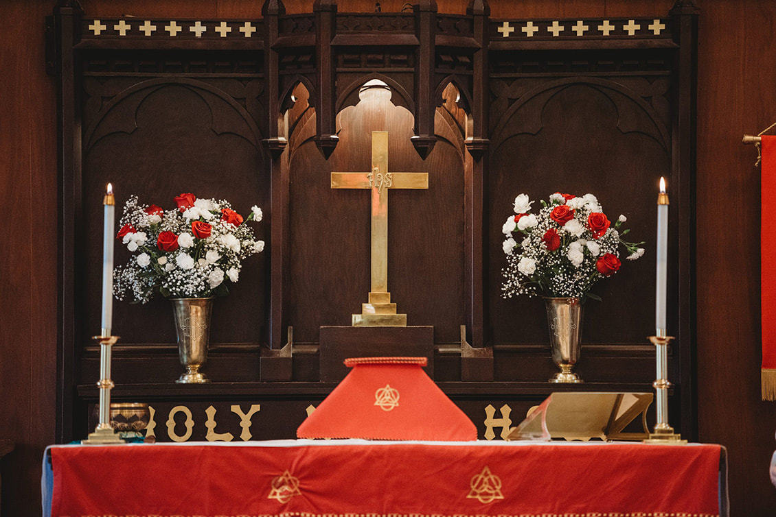 Altar at St. Bede Episcopal Church, Port Orchard, WA